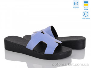 Шльопанці жіночі MV118-9 A.Dama синій  оптом от Optomarket