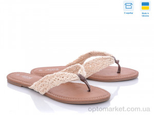 Шльопанці жіночі MV119 бежевый Ardene бежевий  оптом от Optomarket