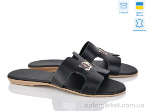 Шльопанці жіночі MV126-1 ч.ш. A.Dama чорний  оптом от Optomarket
