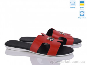 Шльопанці жіночі MV127-12 A.Dama червоний  оптом от Optomarket