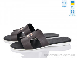 Шльопанці жіночі MV127 кор.ш. A.Dama коричневий  оптом от Optomarket