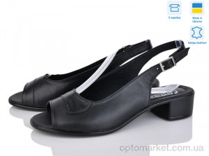 Босоніжки жіночі MVБС325 чорний Anush чорний  оптом от Optomarket