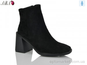 Черевики жіночі N002 Aba чорний оптом от Optomarket