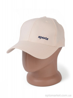 Кепка унісекс N009-2 beige RuBi бежевий  оптом от Optomarket