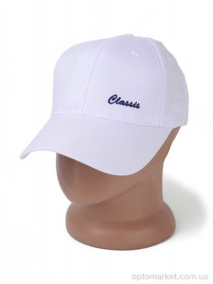 Кепка унісекс N010-11 white RuBi білий  оптом от Optomarket