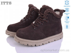 Черевики жіночі N051-41 ITTS коричневий  оптом от Optomarket