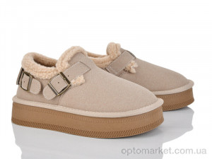 Уги жіночі N052-6 Loretta бежевий  оптом от Optomarket