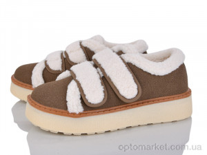 Туфлі жіночі N103-4 Loretta коричневий  оптом от Optomarket