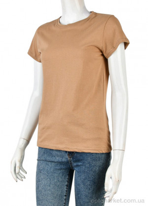 Футболка жіночі N104-2 beige Banko бежевий  оптом от Optomarket
