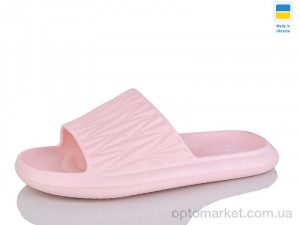 Шльопанці жіночі N111 пудра Olimp рожевий оптом от Optomarket