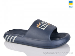 Шльопанці чоловічі N138 т.синій Gipanis синій  оптом от Optomarket