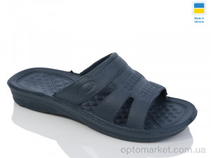 Шльопанці чоловічі N21 синий Krok синій  оптом от Optomarket