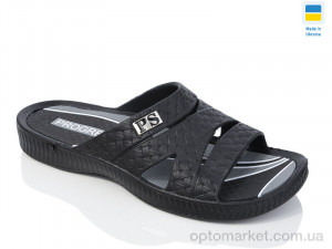 Шльопанці чоловічі N229 чорний Progress чорний  оптом от Optomarket