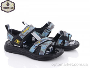 Сандалі дитячі N28-5B Paliament синій  оптом от Optomarket
