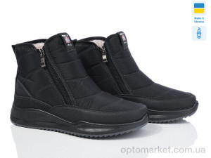 Дутики жіночі N3 чорний Paolla чорний оптом от Optomarket