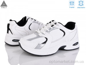 Кросівки жіночі N300-2 шкіра піна Stilli білий  оптом от Optomarket