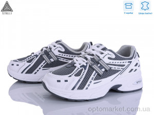 Кросівки жіночі N350-5 шкіра Stilli сірий  оптом от Optomarket