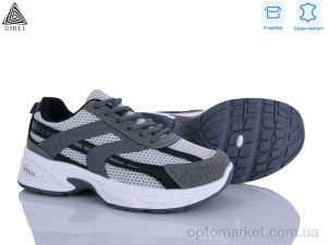 Кросівки жіночі N360-10 шкіра Stilli сірий  оптом от Optomarket