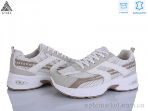 Кросівки жіночі N360-13 шкіра Stilli бежевий  оптом от Optomarket