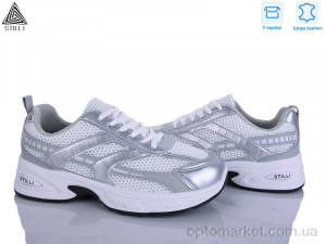 Кросівки жіночі N360-19 шкіра Stilli білий  оптом от Optomarket