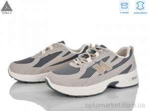 Кросівки жіночі N380-14 шкіра Stilli сірий оптом от Optomarket