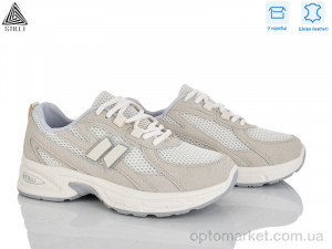 Кросівки жіночі N380-17 шкіра Stilli бежевий оптом от Optomarket