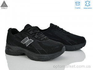 Кросівки жіночі N380-9 шкіра Stilli чорний  оптом от Optomarket