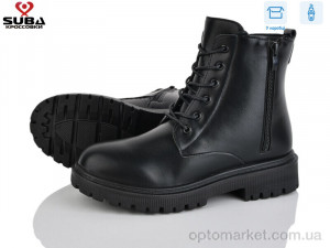 Черевики жіночі N3З88 Suba чорний оптом от Optomarket