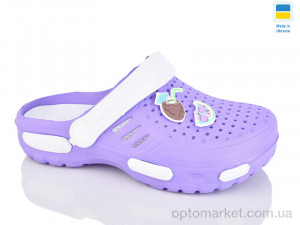 Крокси жіночі N48 бузквоий Gipanis фіолетовий  оптом от Optomarket