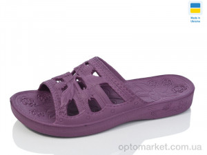 Шльопанці жіночі N60 бордо Krok бордовий  оптом от Optomarket