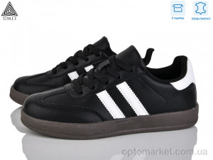 Кросівки жіночі NA10-2 шкіра Stilli чорний  оптом от Optomarket