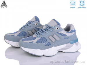 Кросівки жіночі NB100-4 піна шкіра Stilli синій  оптом от Optomarket