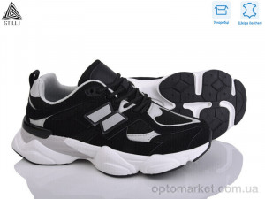 Кросівки жіночі NB300-1 шкіра піна Stilli чорний  оптом от Optomarket