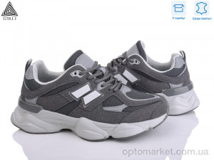 Кросівки жіночі NB300-20 шкіра піна Stilli сірий  оптом от Optomarket