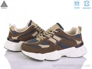 Кросівки жіночі NB300-29 піна шкіра Stilli коричневий  оптом от Optomarket