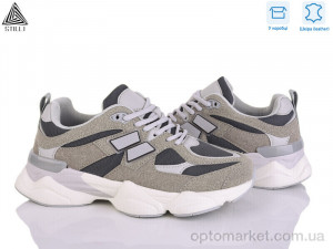 Кросівки жіночі NB300-3 піна шкіра Stilli сірий оптом от Optomarket