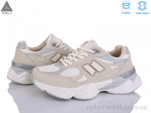 Кросівки жіночі NB400-8 піна шкіра Stilli бежевий оптом от Optomarket