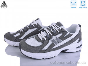 Кросівки чоловічі NB620-4R шкіра піна Stilli сірий  оптом от Optomarket