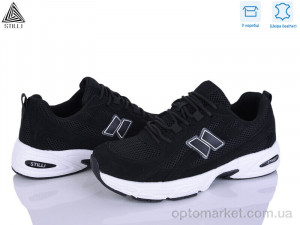 Кросівки чоловічі NB620-6R шкіра піна Stilli чорний оптом от Optomarket