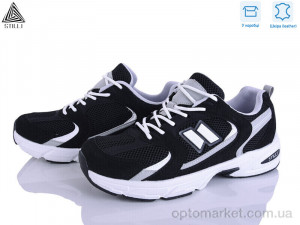 Кросівки чоловічі NB650-2 шкіра піна Stilli чорний  оптом от Optomarket