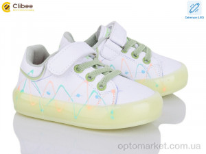 Кросівки дитячі NC57-1 LED Apawwa білий  оптом от Optomarket