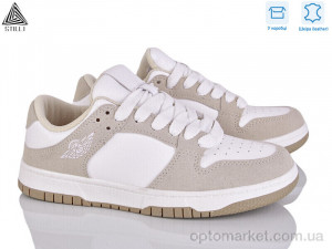 Кросівки жіночі NK10-18R шкіра піна Stilli бежевий  оптом от Optomarket