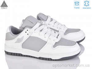 Кросівки жіночі NK10-21 шкіра піна Stilli сірий  оптом от Optomarket