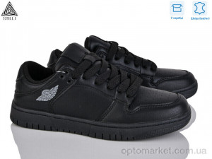 Кросівки жіночі NK10-5 шкіра піна Stilli чорний оптом от Optomarket