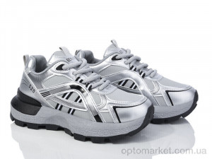 Кросівки жіночі NT0228-3 Loretta сірий оптом от Optomarket