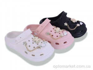 Крокси жіночі NUO2079 mix Deshman мікс оптом от Optomarket