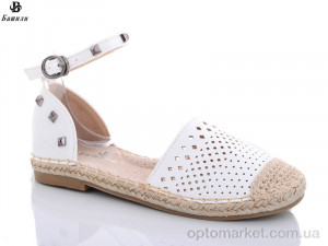 Босоніжки дитячі OK26-2 Башили білий  оптом от Optomarket