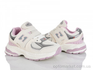 Кросівки дитячі OK611-2M Kimbo-o бежевий  оптом от Optomarket