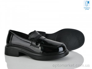 Туфлі жіночі P05-3 PLPS чорний оптом от Optomarket