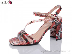 Босоніжки жіночі П11-1 Панда червоний  оптом от Optomarket